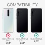 Husa pentru Xiaomi Redmi Note 8, Silicon, Rosu, 50180.187, Kwmobile fotografia produsului View 5 S