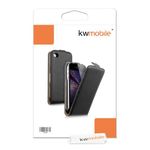 Husa pentru Apple iPhone 4/iPhone 4s, Piele ecologica, Negru, 10025 fotografia produsului View 8 S