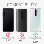 Husa pentru Xiaomi Redmi Note 8 Pro, Silicon, Roz, 50242.212, Kwmobile fotografia produsului View 5 S