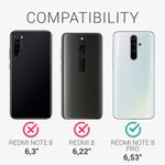Husa pentru Xiaomi Redmi Note 8 Pro, Silicon, Roz, 50243.65, Kwmobile fotografia produsului View 4 S