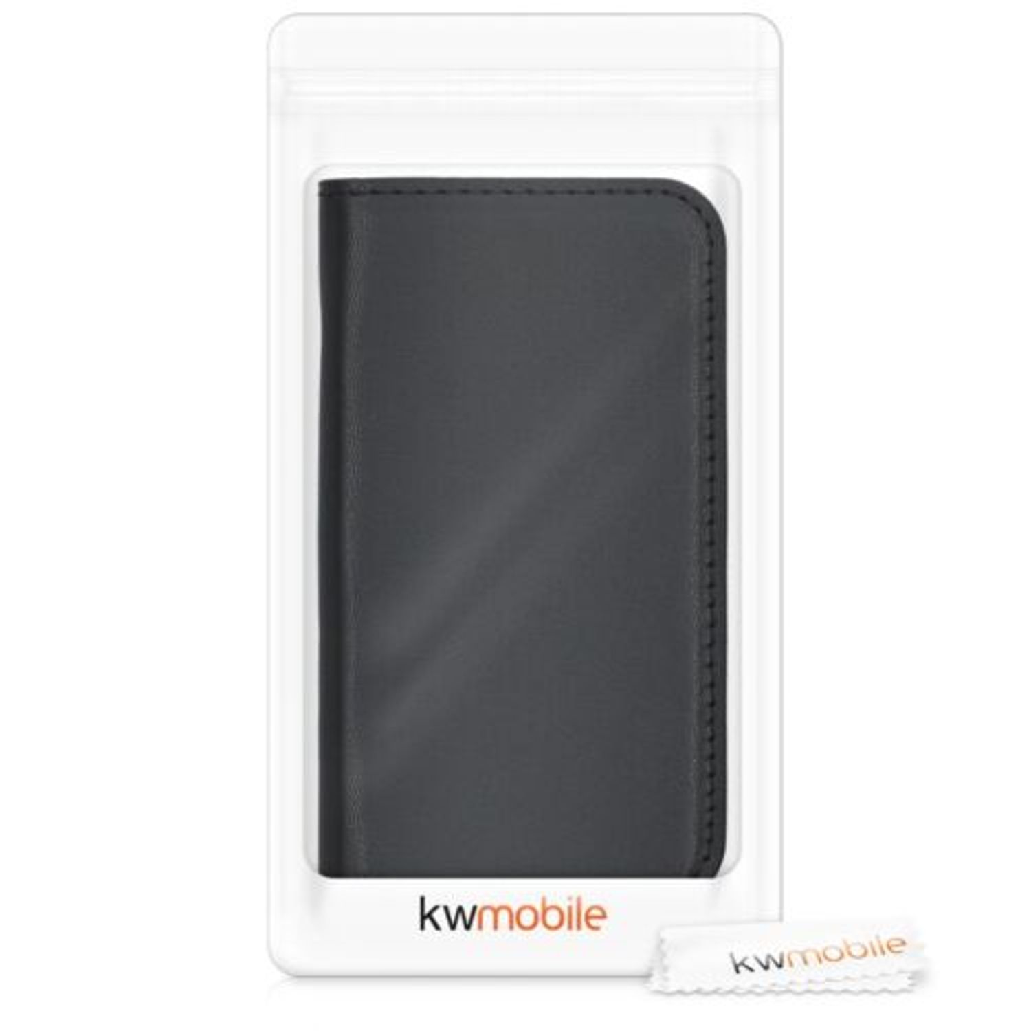 Husa pentru Apple iPhone 4/iPhone 4s, Piele ecologica, Negru, 16005.47 fotografia produsului View 4 L