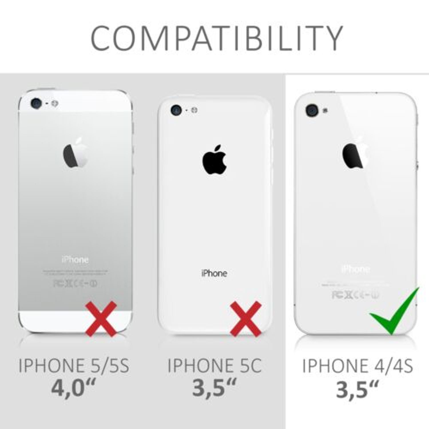 Husa pentru Apple iPhone 4/iPhone 4s, Piele ecologica, Negru, 16005.47 fotografia produsului View 2 L