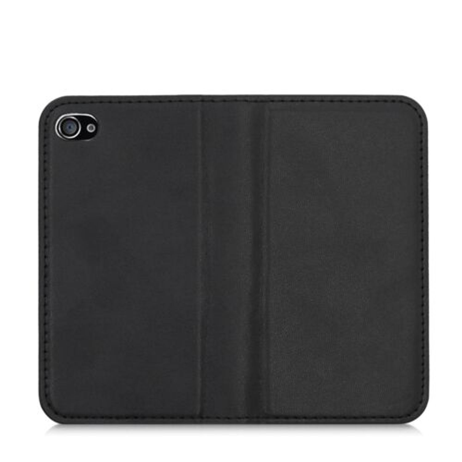 Husa pentru Apple iPhone 4/iPhone 4s, Piele ecologica, Negru, 16005.47 fotografia produsului View 3 L