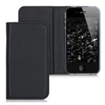 Husa pentru Apple iPhone 4/iPhone 4s, Piele ecologica, Negru, 16005.47 fotografia produsului