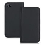 Husa pentru Apple iPhone 4/iPhone 4s, Piele ecologica, Negru, 16005.47 fotografia produsului View 6 S