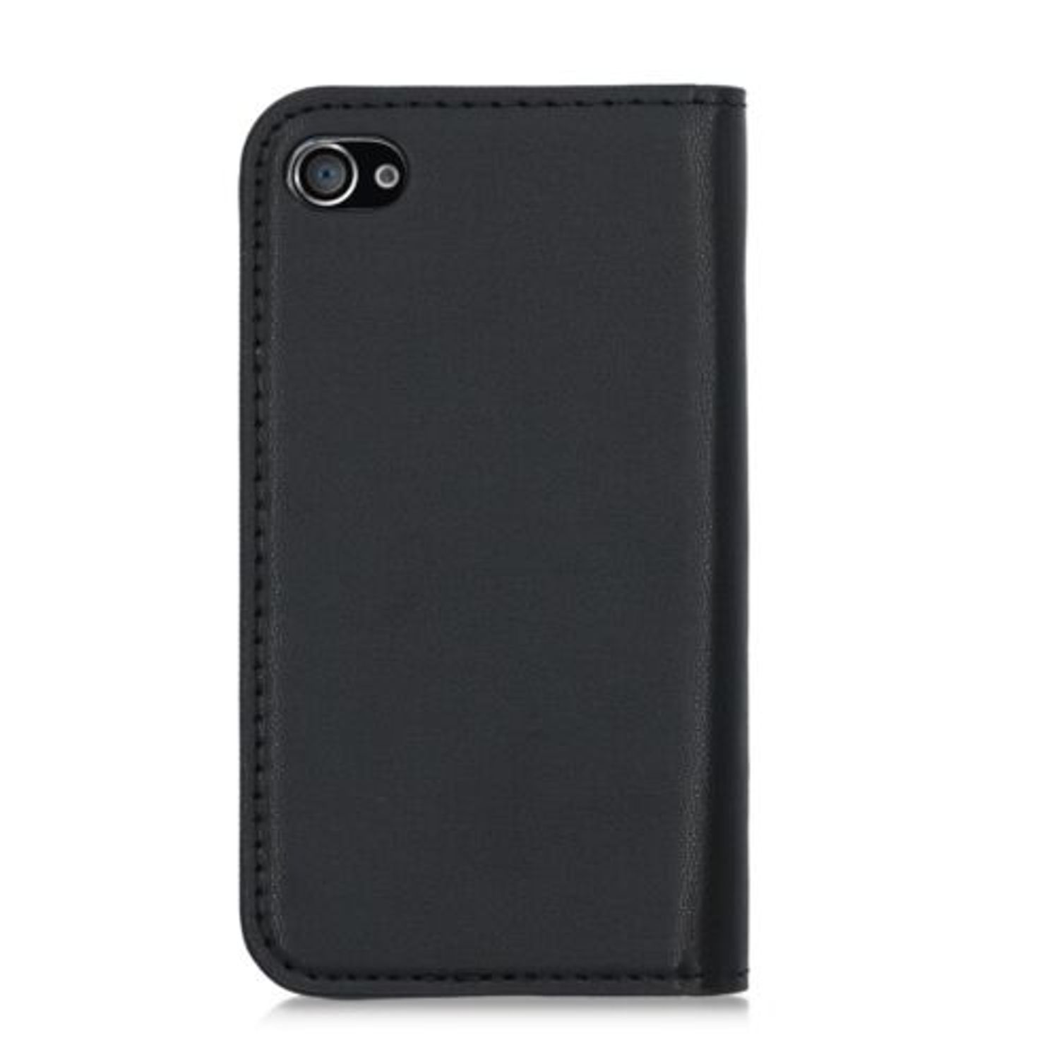 Husa pentru Apple iPhone 4/iPhone 4s, Piele ecologica, Negru, 16005.47 fotografia produsului View 8 L