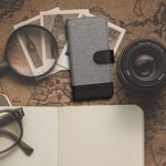 Husa pentru Xiaomi Redmi Note 8T, Textil, Gri, 56896.22, Kwmobile fotografia produsului View 3 S