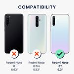 Husa pentru Xiaomi Redmi Note 8T, Silicon, Verde, 50956.202, Kwmobile fotografia produsului View 5 S