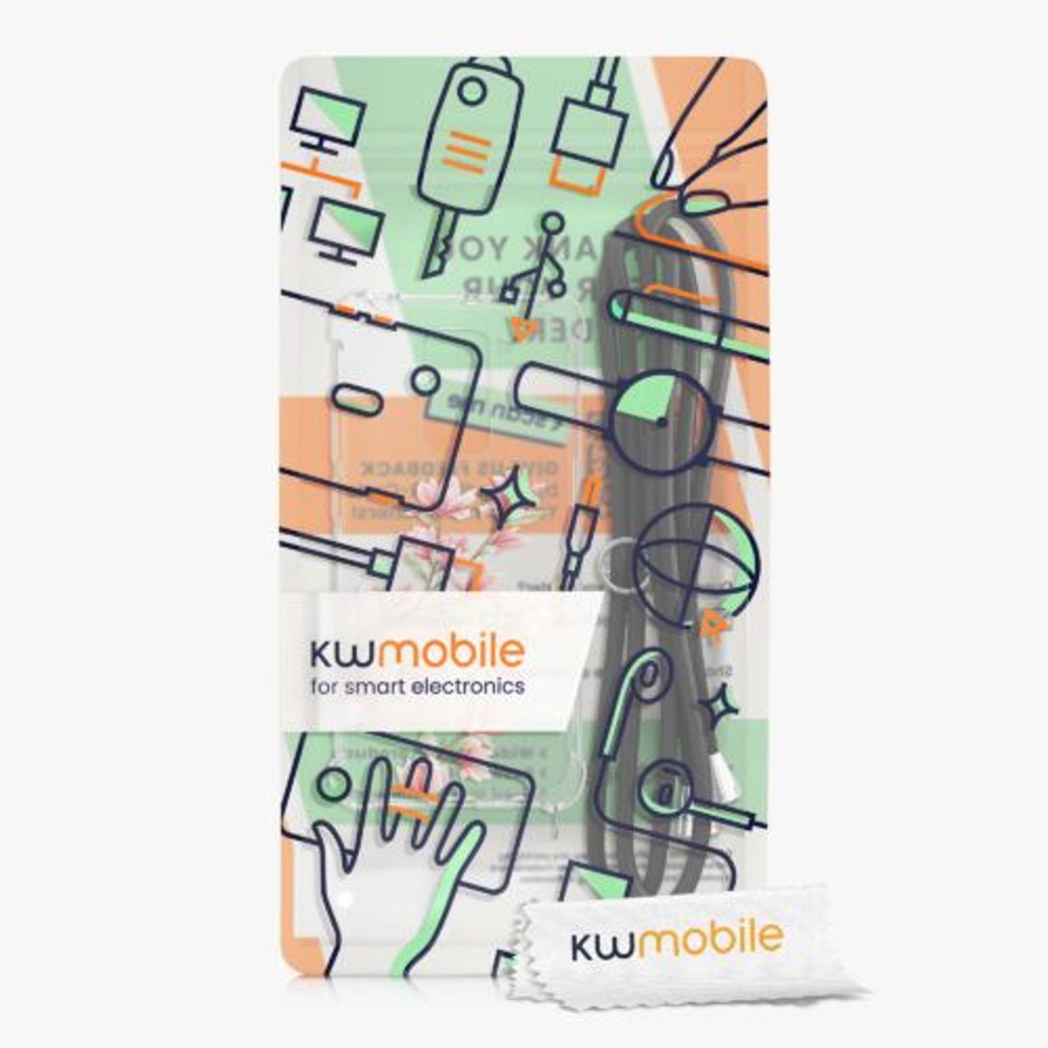 Husa pentru Xiaomi Redmi Note 9, Silicon, Multicolor, 53146.03, Kwmobile fotografia produsului View 7 L