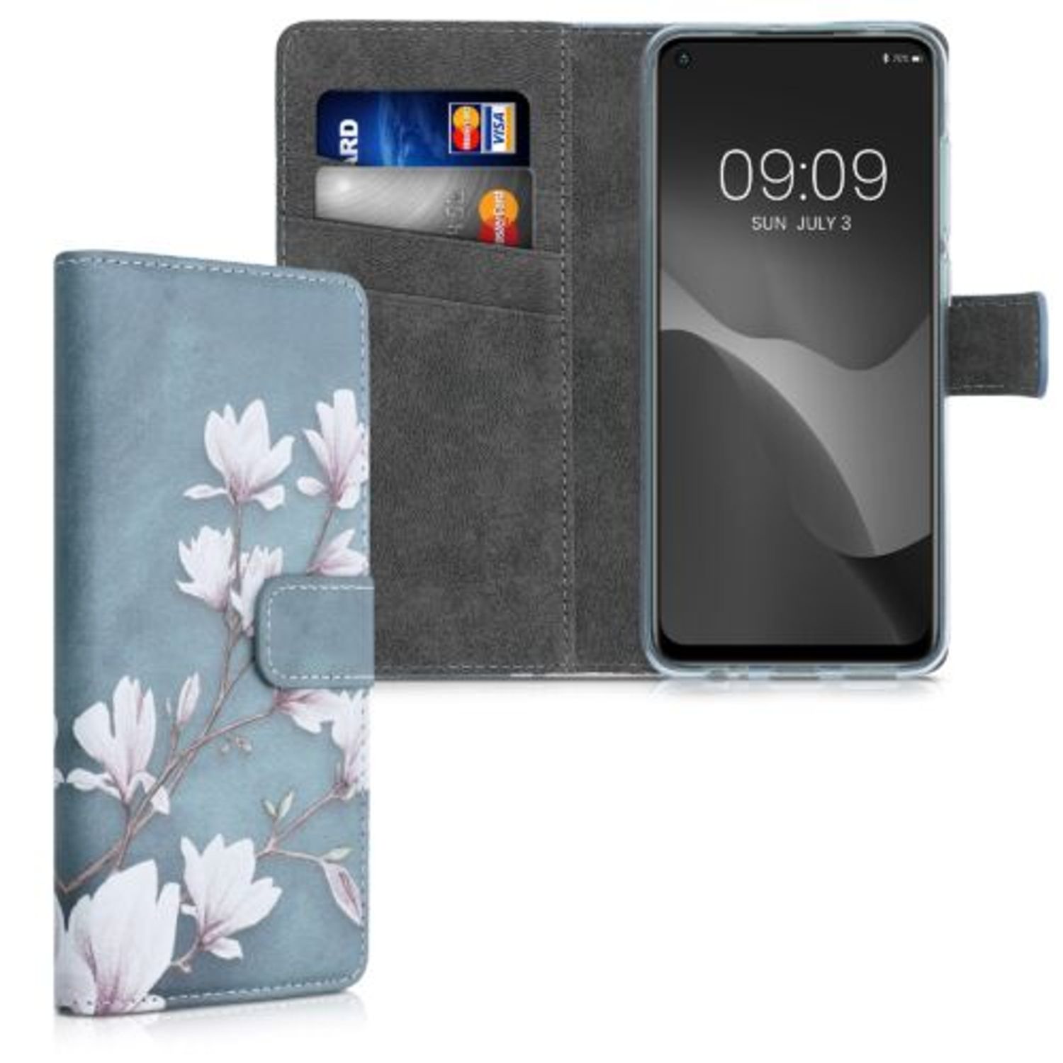 Husa pentru Xiaomi Redmi Note 9, Piele ecologica, Multicolor, 56709.01, Kwmobile fotografia produsului