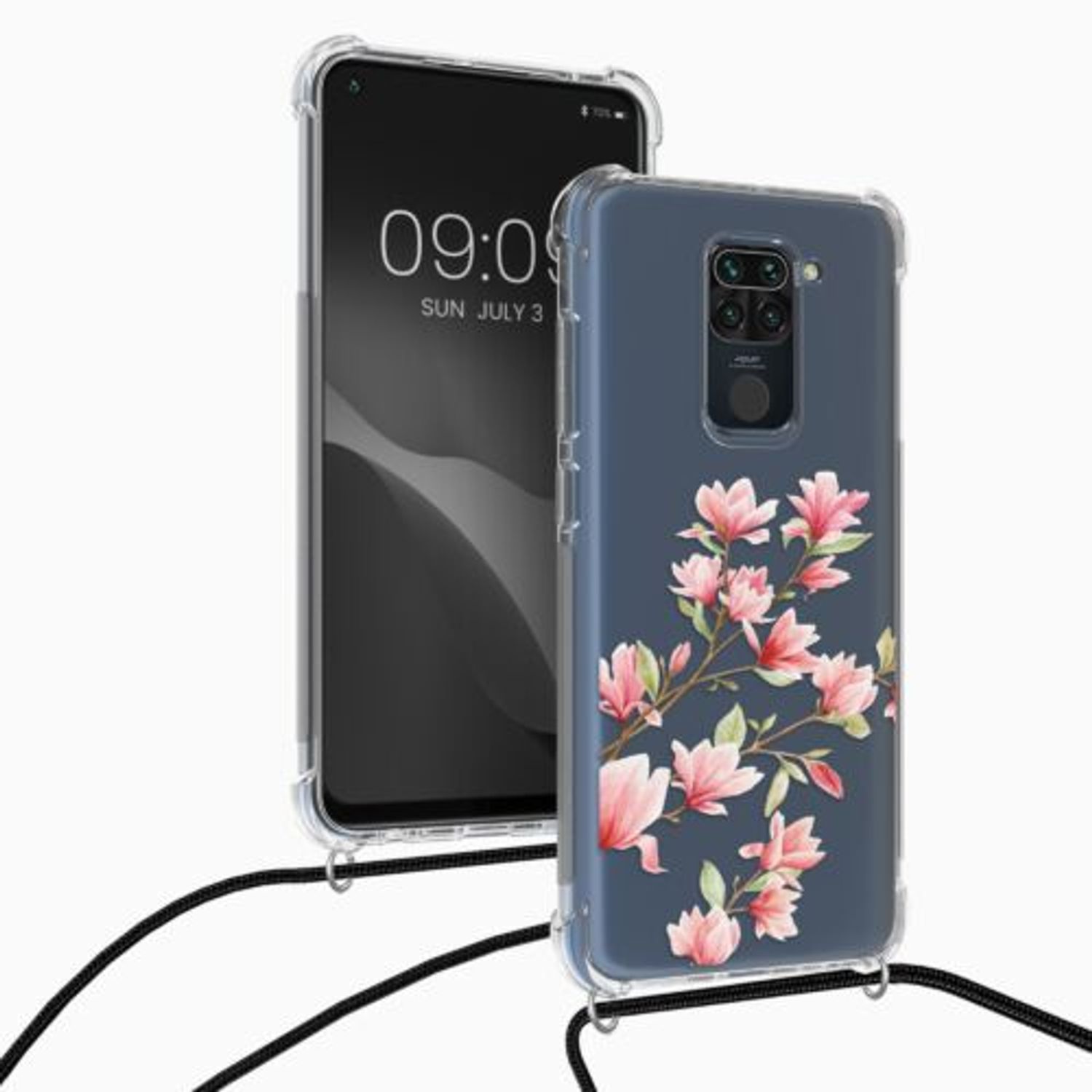 Husa pentru Xiaomi Redmi Note 9, Silicon, Multicolor, 53146.03, Kwmobile fotografia produsului View 5 L