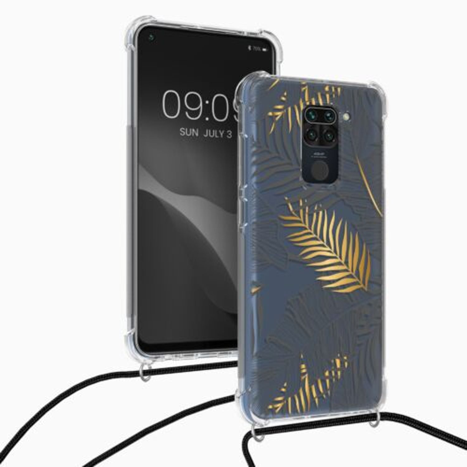 Husa pentru Xiaomi Redmi Note 9, Silicon, Multicolor, 53146.02, Kwmobile fotografia produsului View 5 L
