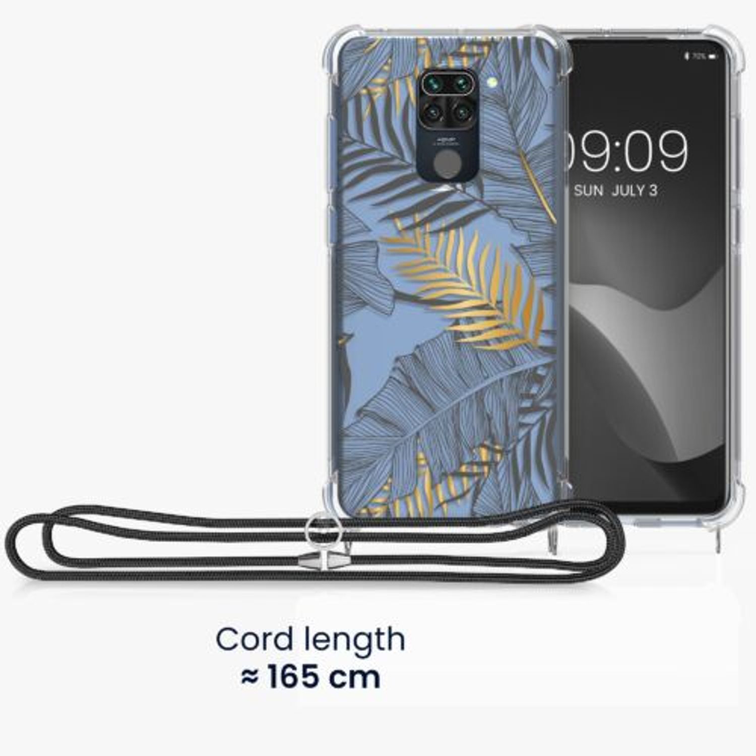 Husa pentru Xiaomi Redmi Note 9, Silicon, Multicolor, 53146.02, Kwmobile fotografia produsului View 4 L