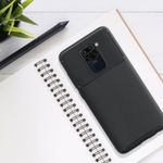 Husa pentru Xiaomi Redmi Note 9, Silicon, Negru, 52440.03, Kwmobile fotografia produsului View 3 S