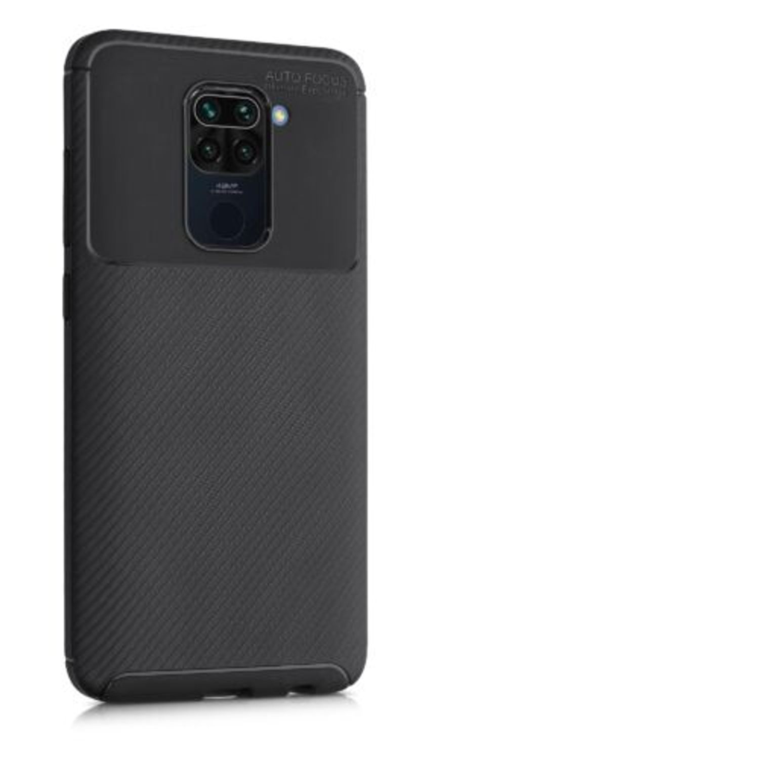 Husa pentru Xiaomi Redmi Note 9, Silicon, Negru, 52440.03, Kwmobile fotografia produsului View 8 L