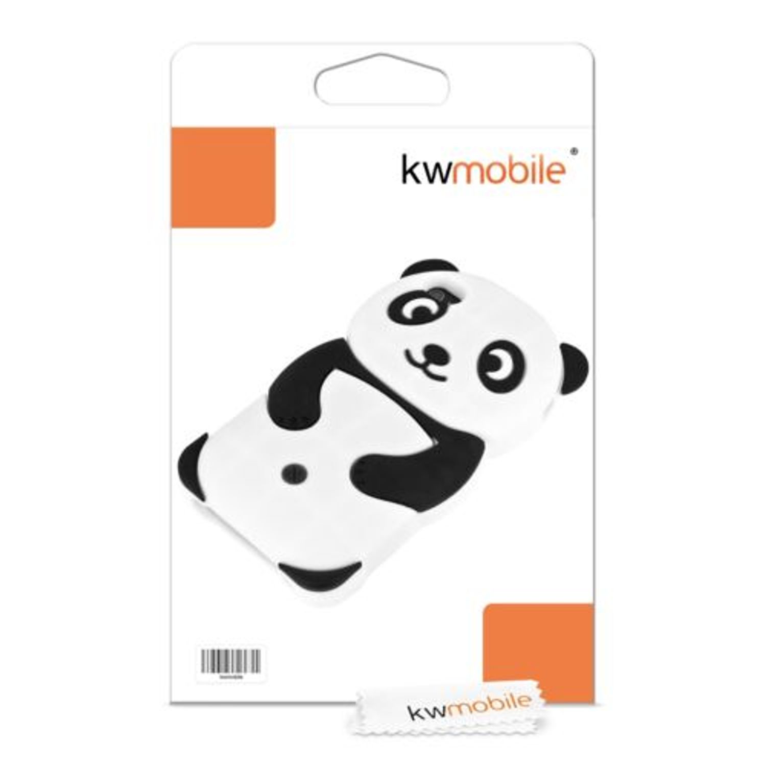 Husa pentru Apple iPhone 4/iPhone 4s, Silicon, Alb, 16131.01 fotografia produsului View 6 L