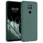 Husa pentru Xiaomi Redmi Note 9, Silicon, Verde, 52437.171, Kwmobile fotografia produsului