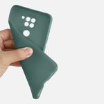 Husa pentru Xiaomi Redmi Note 9, Silicon, Verde, 52437.171, Kwmobile fotografia produsului View 7 S