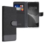 Husa pentru Xiaomi Redmi Note 9S/Redmi Note 9 Pro/Redmi Note 9 Pro Max, Textil, Negru, 52506.73, Kwmobile fotografia produsului