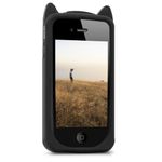 Husa pentru Apple iPhone 4/iPhone 4s, Silicon, Negru, 16131.02 fotografia produsului View 3 S