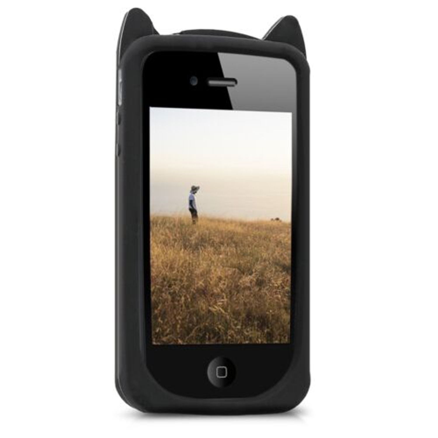Husa pentru Apple iPhone 4/iPhone 4s, Silicon, Negru, 16131.02 fotografia produsului View 3 L