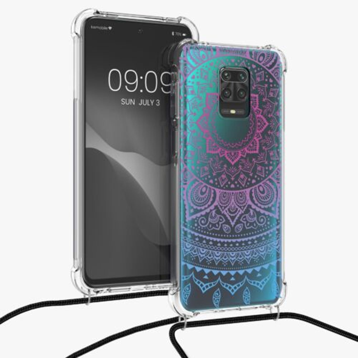 Husa pentru Xiaomi Redmi Note 9S/Redmi Note 9 Pro/Redmi Note 9 Pro Max, Silicon, Multicolor, 53148.05, Kwmobile fotografia produsului View 5 L