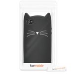 Husa pentru Apple iPhone 4/iPhone 4s, Silicon, Negru, 16131.02 fotografia produsului View 7 S