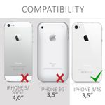 Husa pentru Apple iPhone 4/iPhone 4s, Silicon, Negru, 16131.02 fotografia produsului View 6 S