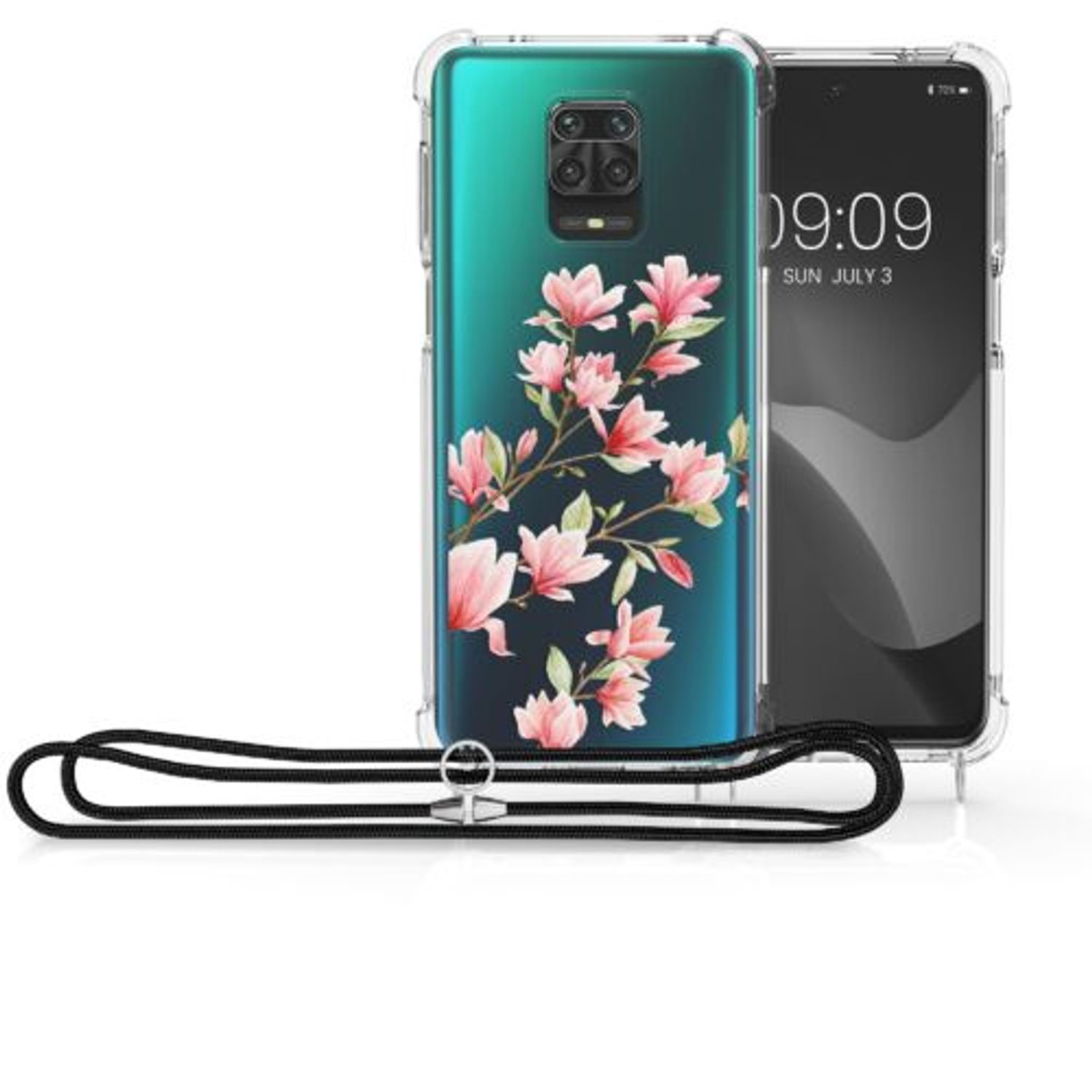 Husa pentru Xiaomi Redmi Note 9S/Redmi Note 9 Pro/Redmi Note 9 Pro Max, Silicon, Multicolor, 53148.03, Kwmobile fotografia produsului View 7 L