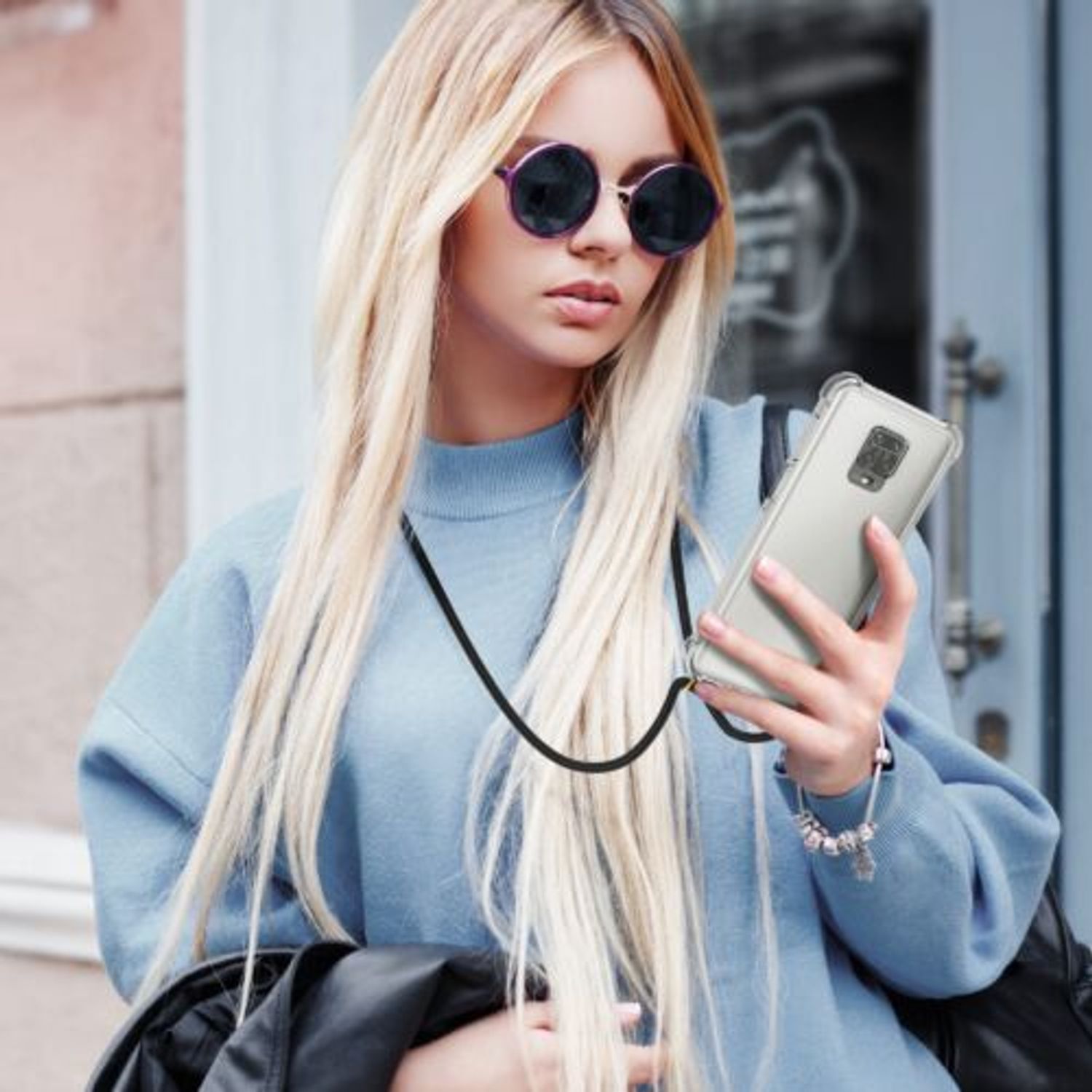 Husa pentru Xiaomi Redmi Note 9S/Redmi Note 9 Pro/Redmi Note 9 Pro Max, Silicon, Multicolor, 53148.03, Kwmobile fotografia produsului View 6 L