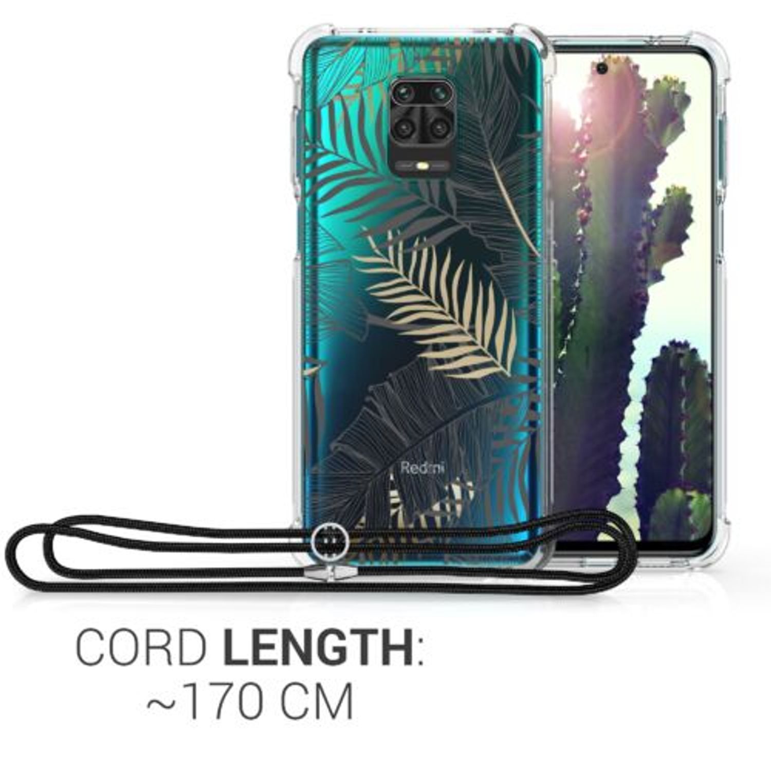 Husa pentru Xiaomi Redmi Note 9S/Redmi Note 9 Pro/Redmi Note 9 Pro Max, Silicon, Multicolor, 53148.02, Kwmobile fotografia produsului View 4 L