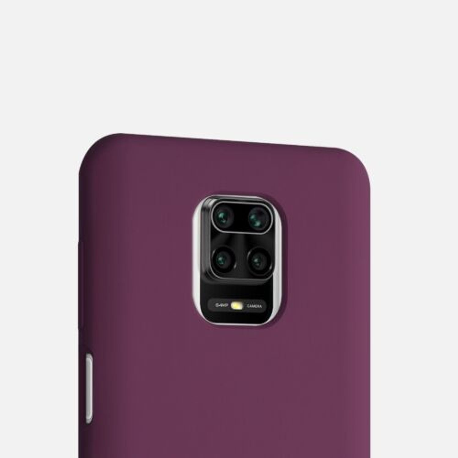 Husa pentru Xiaomi Redmi Note 9S/Redmi Note 9 Pro/Redmi Note 9 Pro Max, Silicon, Violet, 52141.187, Kwmobile fotografia produsului View 7 L