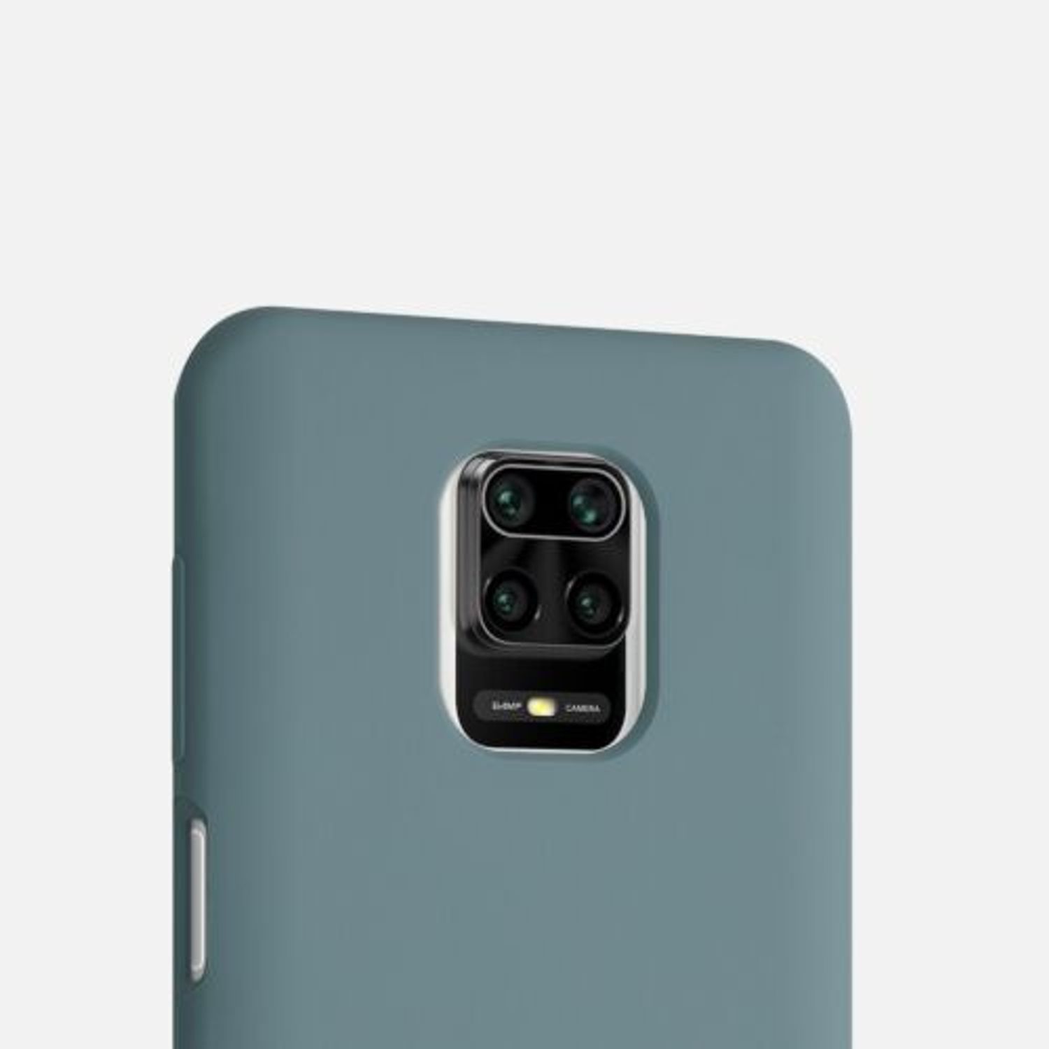 Husa pentru Xiaomi Redmi Note 9S/Redmi Note 9 Pro/Redmi Note 9 Pro Max, Silicon, Verde, 52141.207, Kwmobile fotografia produsului View 7 L