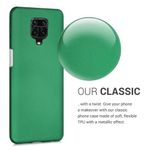 Husa pentru Xiaomi Redmi Note 9S/Redmi Note 9 Pro/Redmi Note 9 Pro Max, Silicon, Verde, 52142.170, Kwmobile fotografia produsului View 3 S