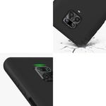 Husa pentru Xiaomi Redmi Note 9S/Redmi Note 9 Pro/Redmi Note 9 Pro Max, Silicon, Negru, 56562.01, Kwmobile fotografia produsului View 5 S