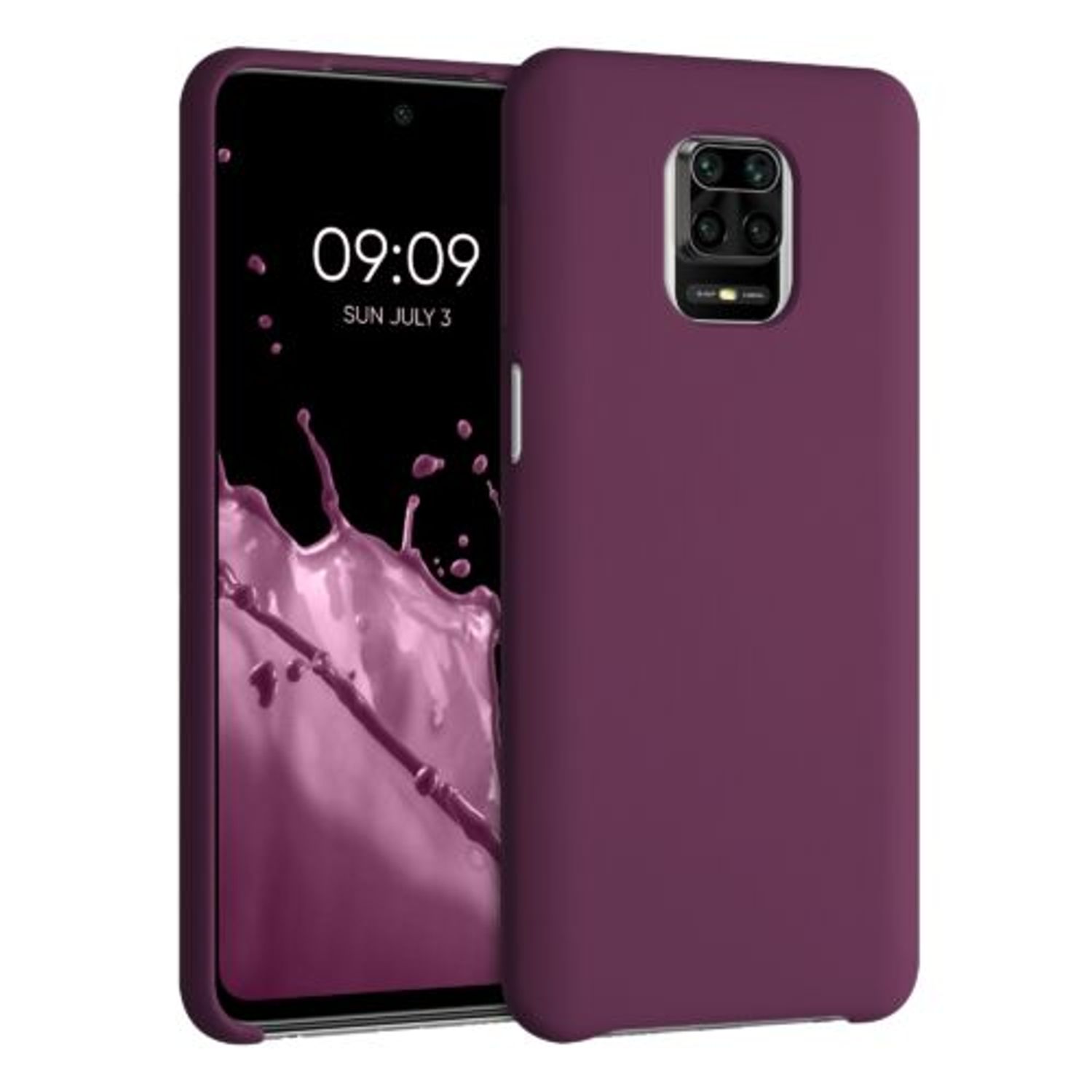 Husa pentru Xiaomi Redmi Note 9S/Redmi Note 9 Pro/Redmi Note 9 Pro Max, Silicon, Violet, 52141.187, Kwmobile fotografia produsului