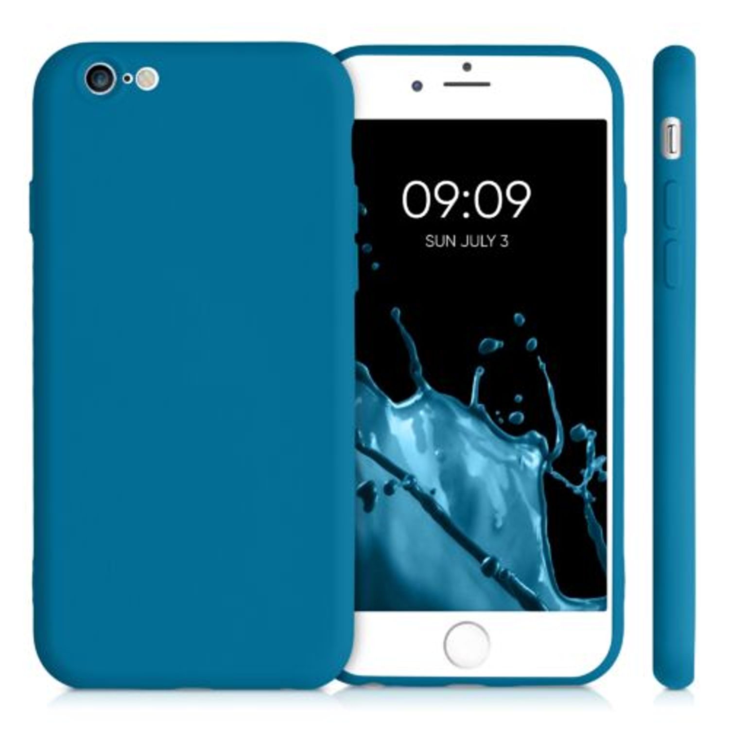 Husa pentru iPhone 6/iPhone 6s, Silicon, Albastru, 49980.224 fotografia produsului View 8 L