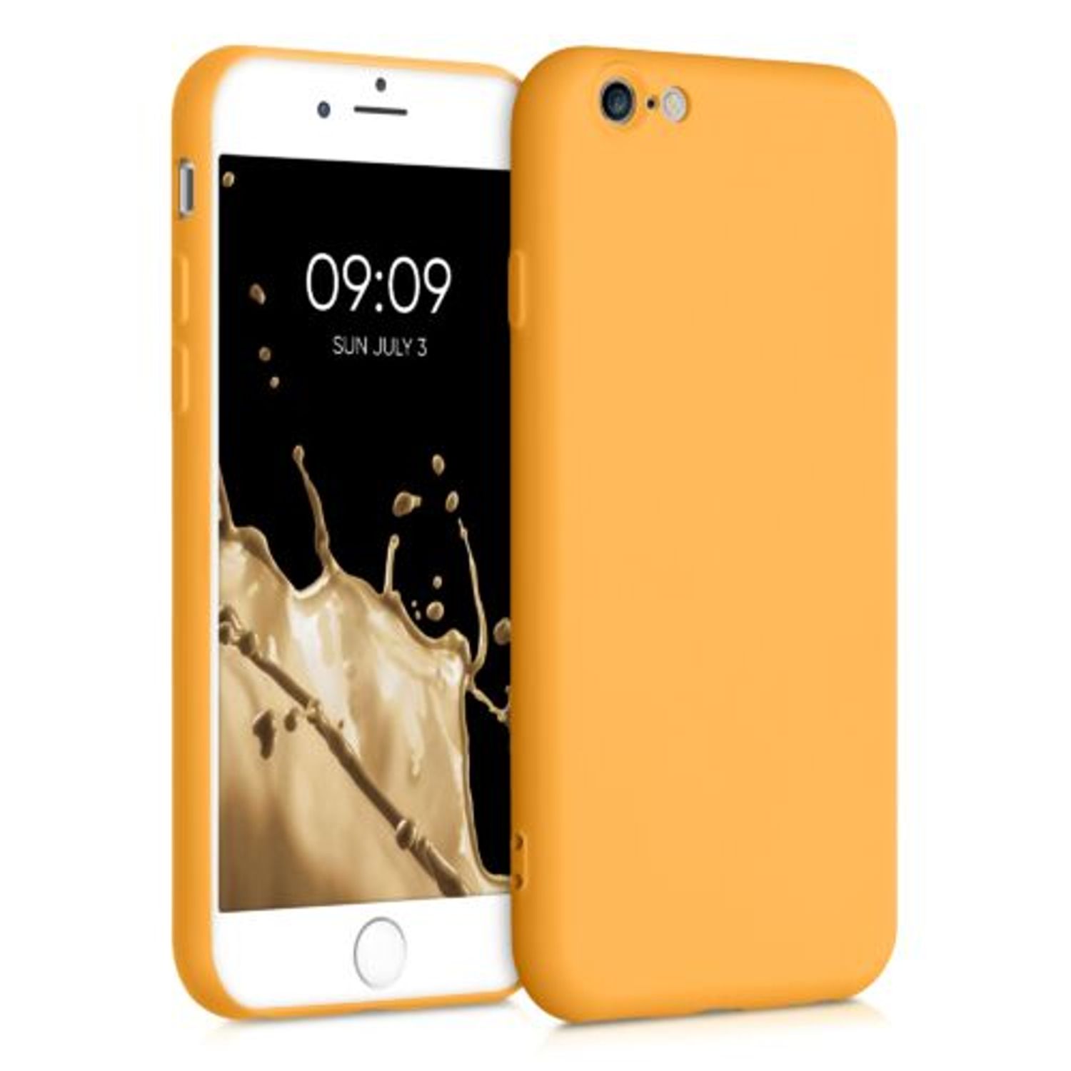 Husa pentru iPhone 6/iPhone 6s, Silicon, Galben, 49980.217 fotografia produsului