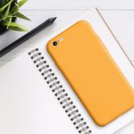 Husa pentru iPhone 6/iPhone 6s, Silicon, Galben, 49980.217 fotografia produsului View 3 S