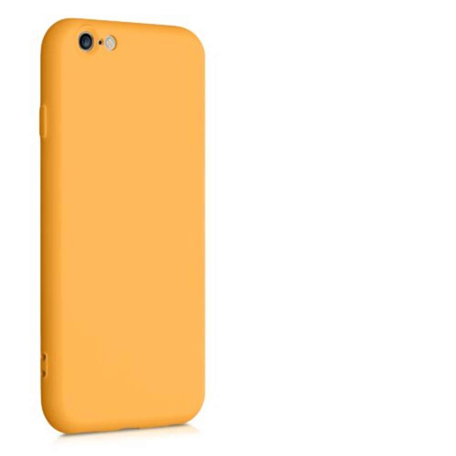 Husa pentru iPhone 6/iPhone 6s, Silicon, Galben, 49980.217 fotografia produsului View 9 L