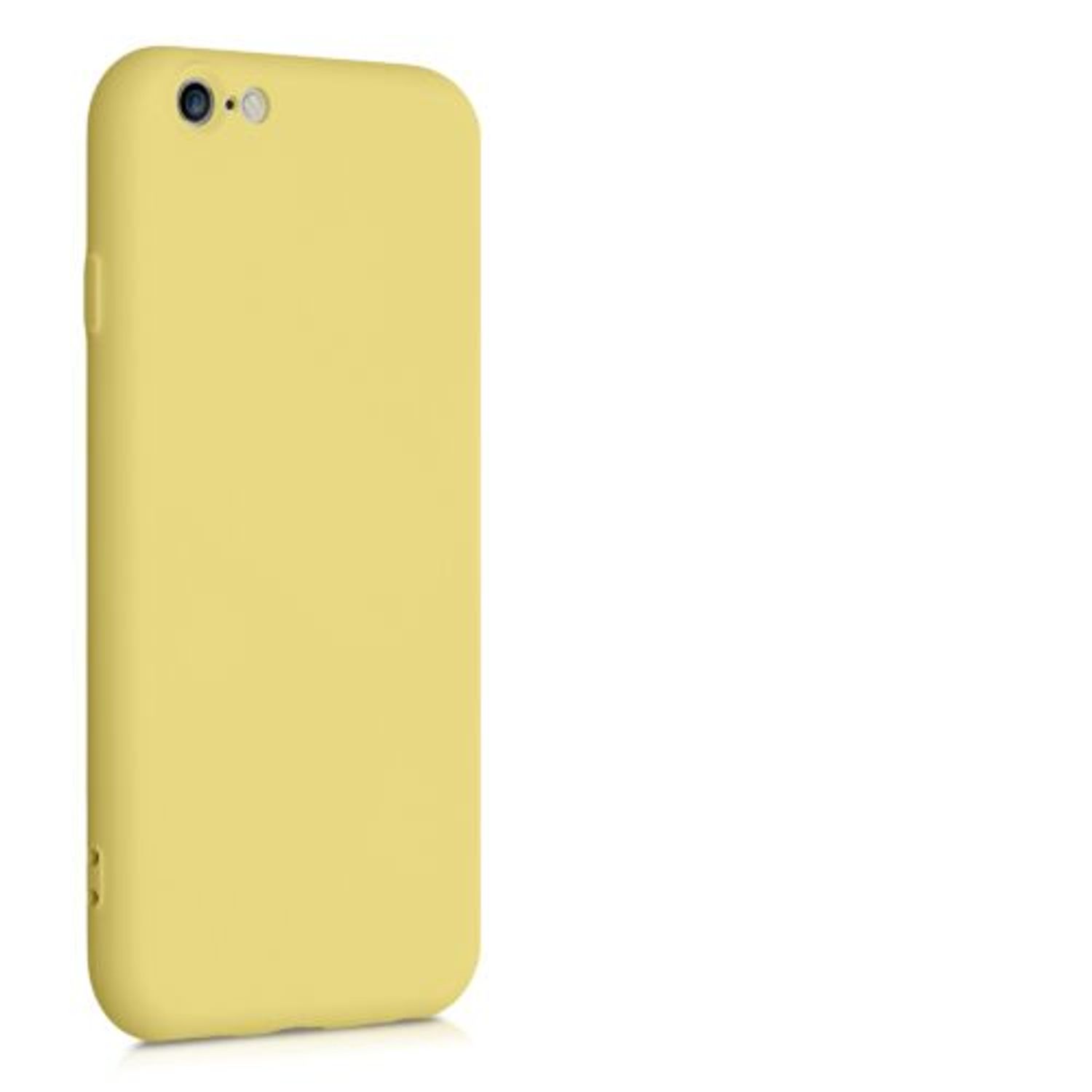 Husa pentru iPhone 6/iPhone 6s, Silicon, Galben, 49980.216 fotografia produsului View 9 L