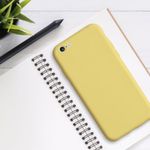 Husa pentru iPhone 6/iPhone 6s, Silicon, Galben, 49980.216 fotografia produsului View 3 S