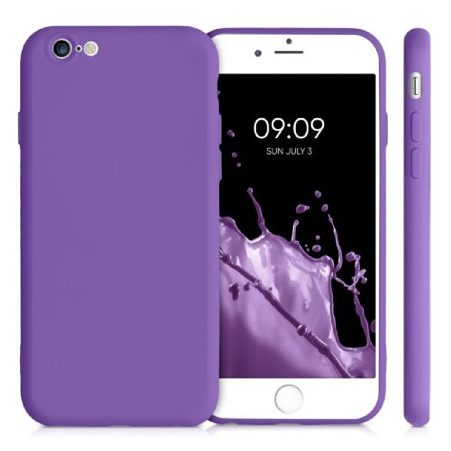 Husa pentru iPhone 6/iPhone 6s, Silicon, Mov, 49980.221 fotografia produsului View 2 L