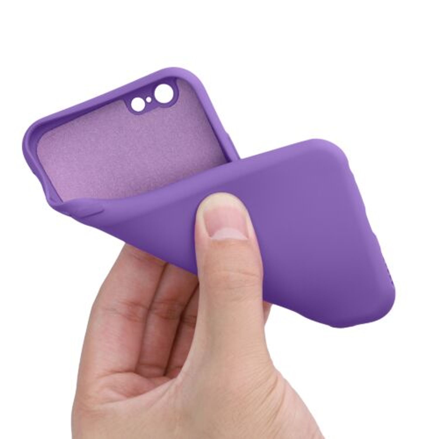 Husa pentru iPhone 6/iPhone 6s, Silicon, Mov, 49980.221 fotografia produsului View 8 L