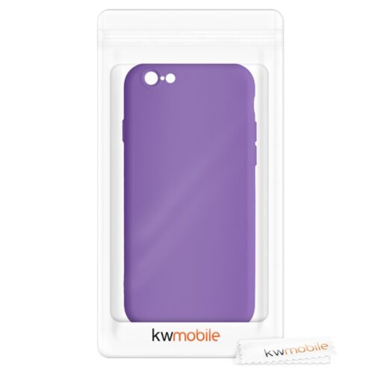 Husa pentru iPhone 6/iPhone 6s, Silicon, Mov, 49980.221 fotografia produsului View 7 L