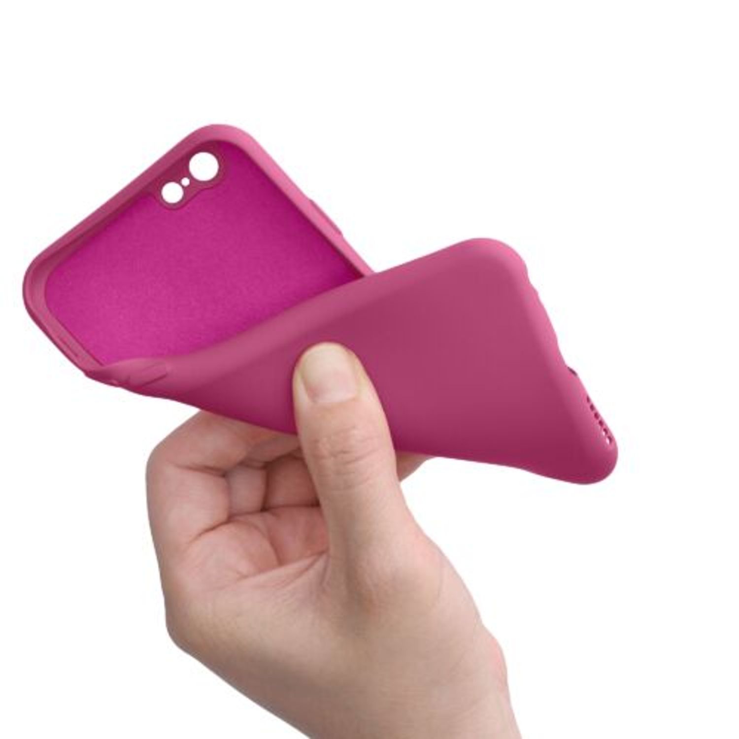 Husa pentru iPhone 6/iPhone 6s, Silicon, Roz, 49980.213 fotografia produsului View 8 L