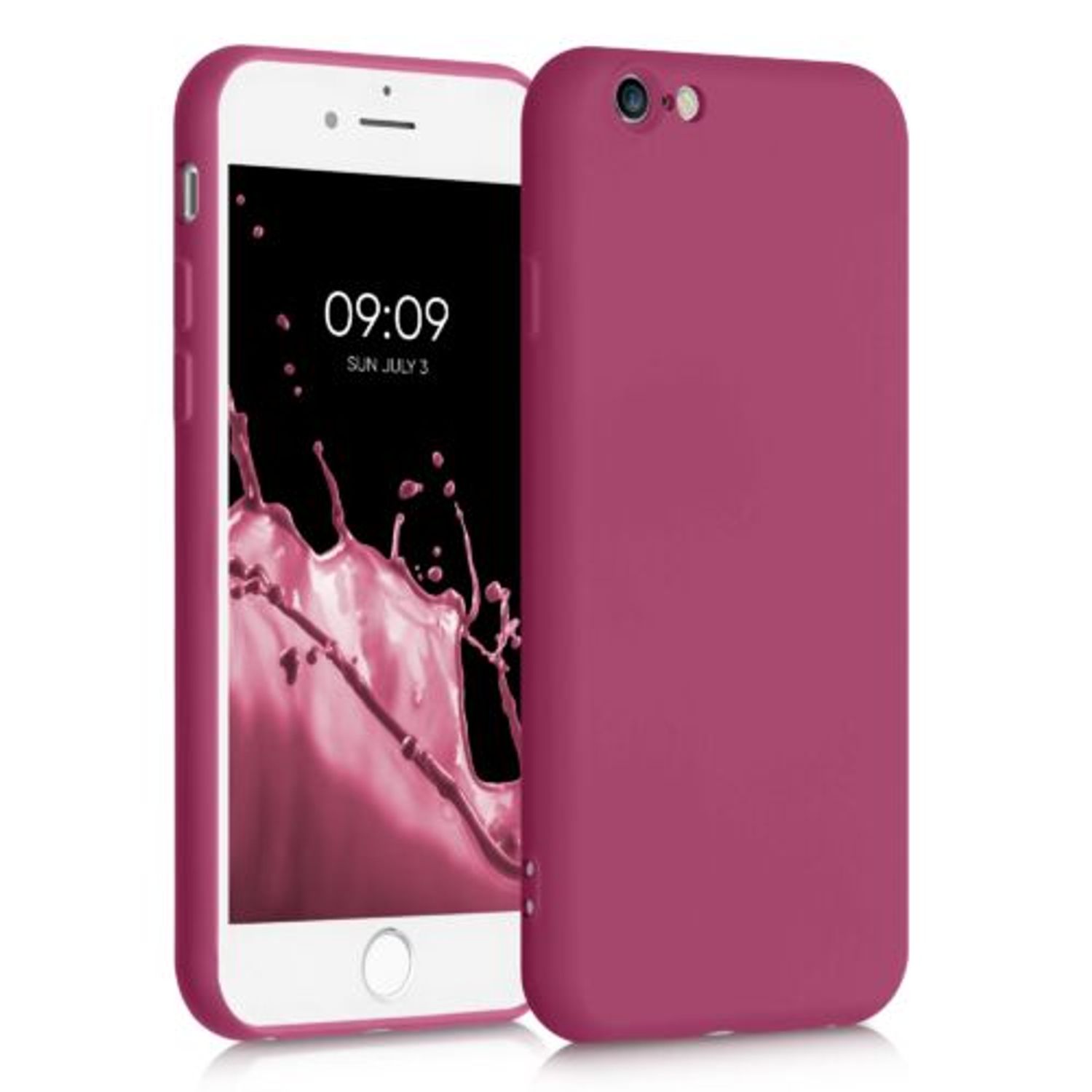Husa pentru iPhone 6/iPhone 6s, Silicon, Roz, 49980.213 fotografia produsului