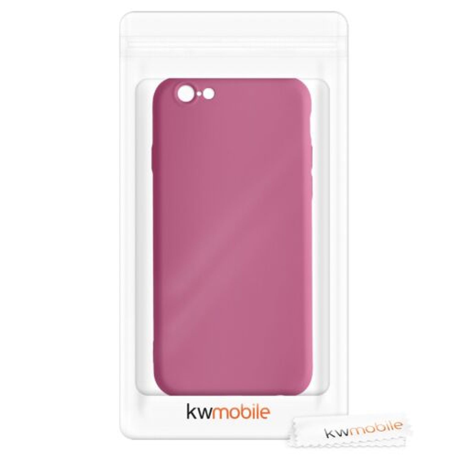 Husa pentru iPhone 6/iPhone 6s, Silicon, Roz, 49980.213 fotografia produsului View 7 L