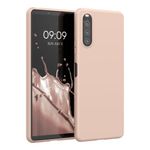 Husa pentru Sony Xperia 10 III, Silicon, Crem, 54754.225, Kwmobile fotografia produsului