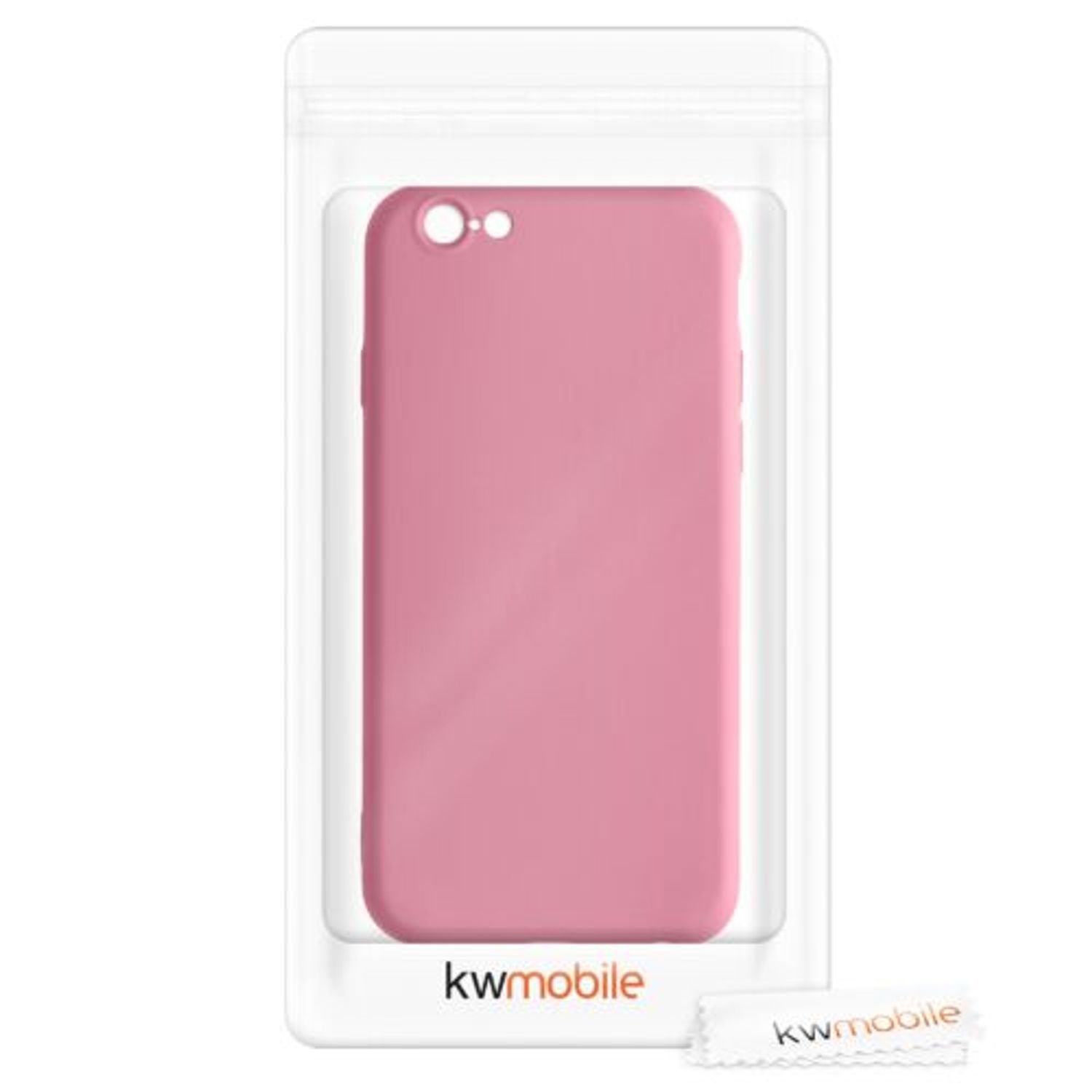 Husa pentru Apple iPhone 6/iPhone 6s, Silicon, Roz, 49980.212 fotografia produsului View 7 L